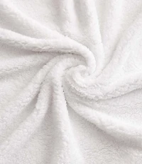 HiEnd Accents x Indigo Hill Elsa Cowhide Print Campfire Sherpa Throw