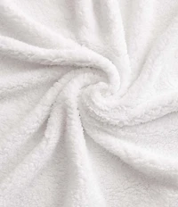 HiEnd Accents x Indigo Hill Elsa Cowhide Print Campfire Sherpa Throw