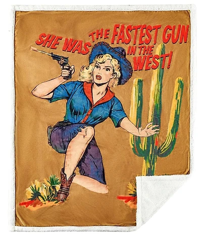 HiEnd Accents x Indigo Hill Gunslinger Campfire Sherpa Throw