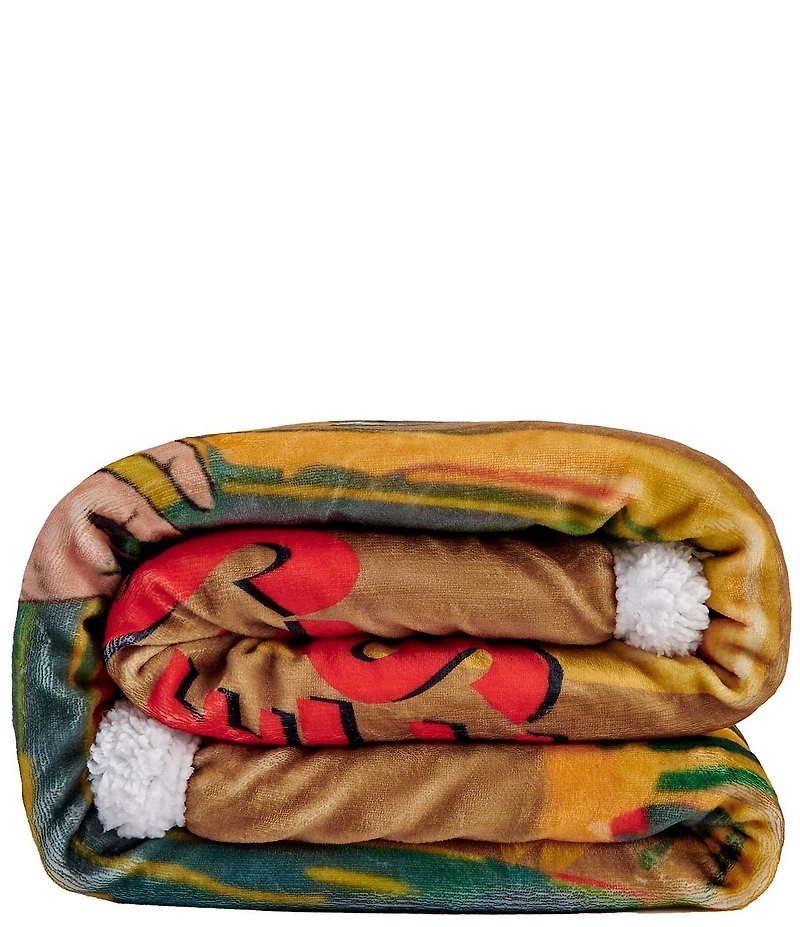 HiEnd Accents x Indigo Hill Gunslinger Campfire Sherpa Throw
