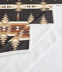 Indigo Hill by HiEnd Accents Yosemite Campfire Sherpa Throw
