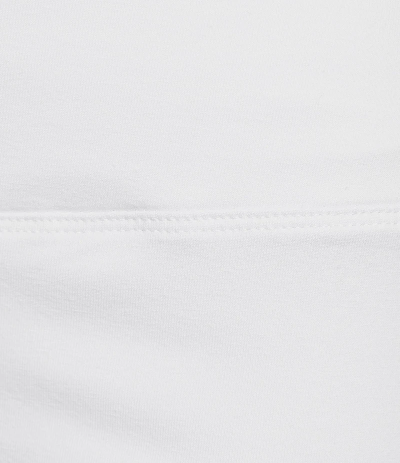 Intro Aimee Solid Suave Knit Straight Leg Tummy Control Coconut Button Hem Pull-On Pants