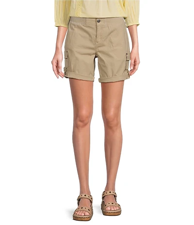 Intro Andy Poplin Adjustable Length Cargo Shorts