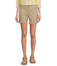 Intro Andy Poplin Adjustable Length Cargo Shorts