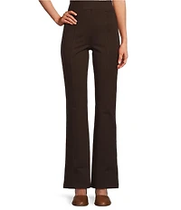 Intro Bella Double Knit Ponte Slimming Waist Pull-On Boot Leg Pants