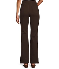 Intro Bella Double Knit Ponte Slimming Waist Pull-On Boot Leg Pants