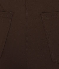 Intro Bella Double Knit Ponte Slimming Waist Pull-On Boot Leg Pants