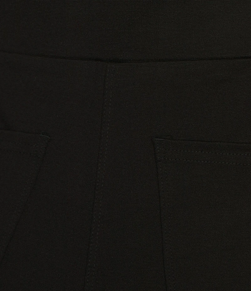 Intro Bella Double Knit Ponte Slimming Waist Pull-On Boot Leg Pants