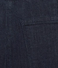 Intro Bella Straight Leg Pull-On Denim Pants