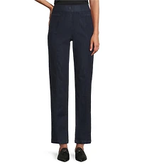 Intro Bella Straight Leg Pull-On Denim Pants