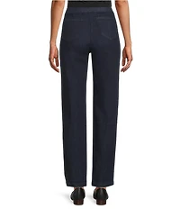 Intro Bella Straight Leg Pull-On Denim Pants