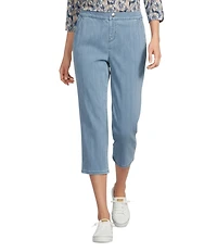 Intro Dahlia Freedom Denim Pull-On Capri Pants