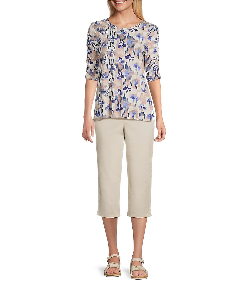 Intro Dahlia Pull-On Capri Pants