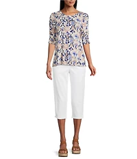 Intro Dahlia Pull-On Capri Pants