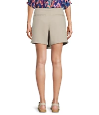 Intro Dahlia Solid Denim Wrap Skort