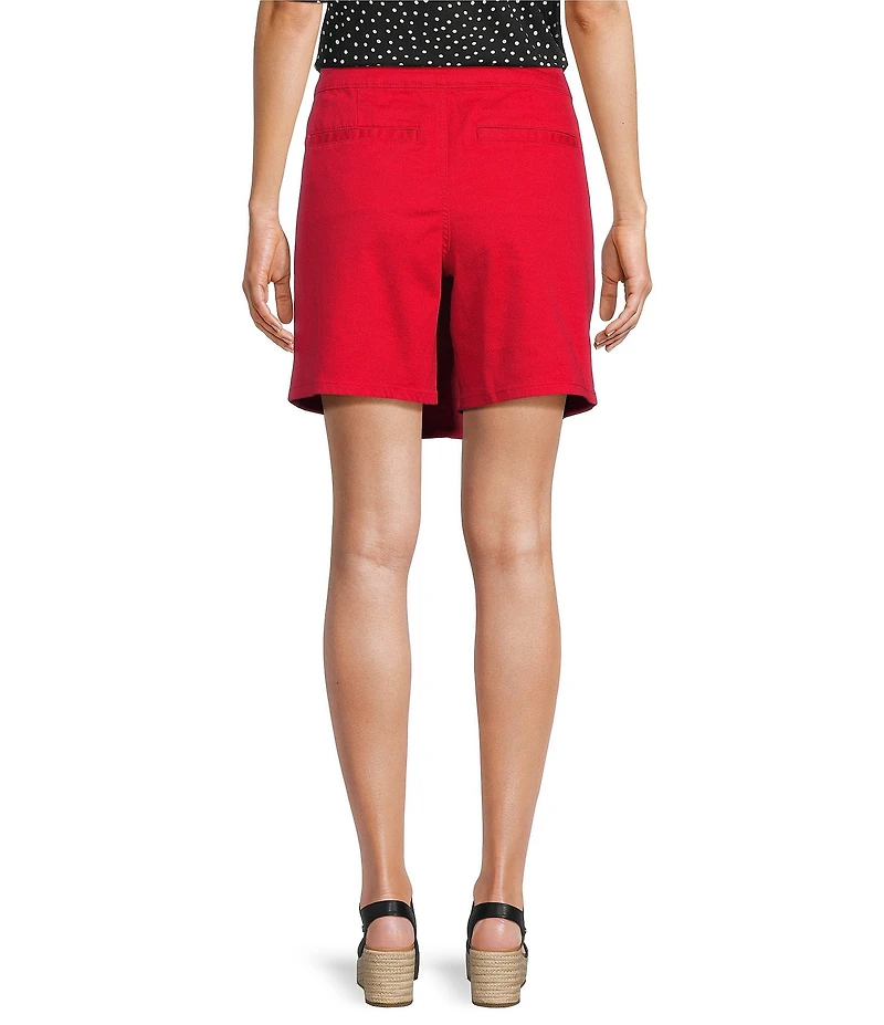 Intro Dahlia Solid Denim Wrap Skort