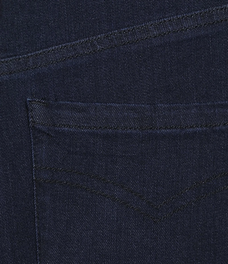 Intro Dahlia Solid Pull-On Skimmer Denim Shorts