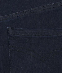 Intro Dahlia Solid Pull-On Skimmer Denim Shorts