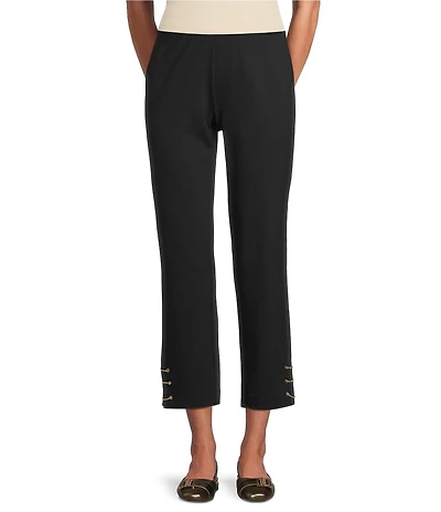 Intro Double Knit Pull-On Straight Leg Pants