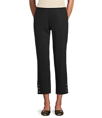 Intro Double Knit Pull-On Straight Leg Pants