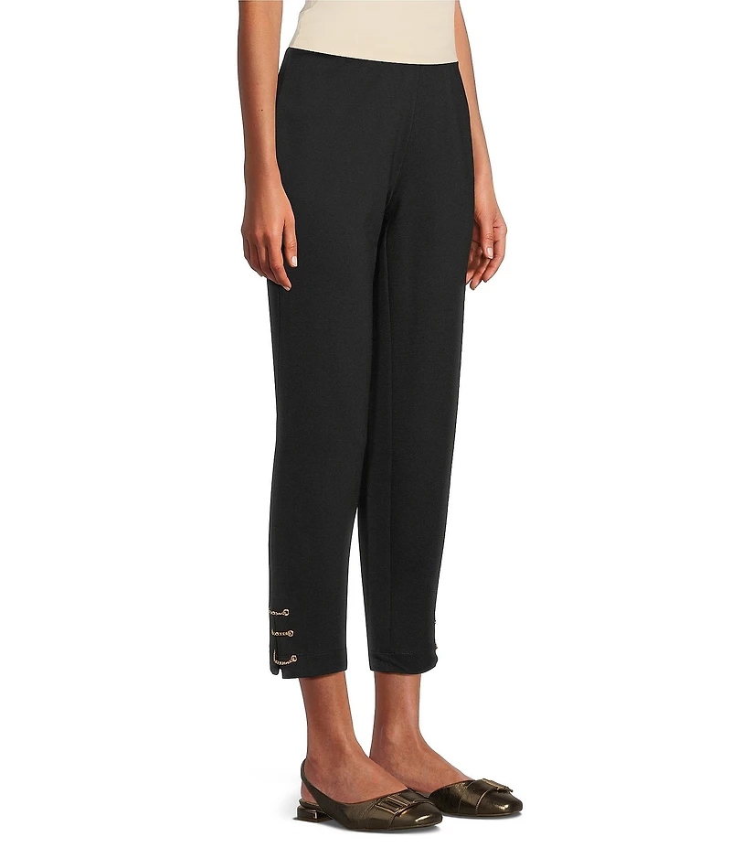 Intro Double Knit Pull-On Straight Leg Pants
