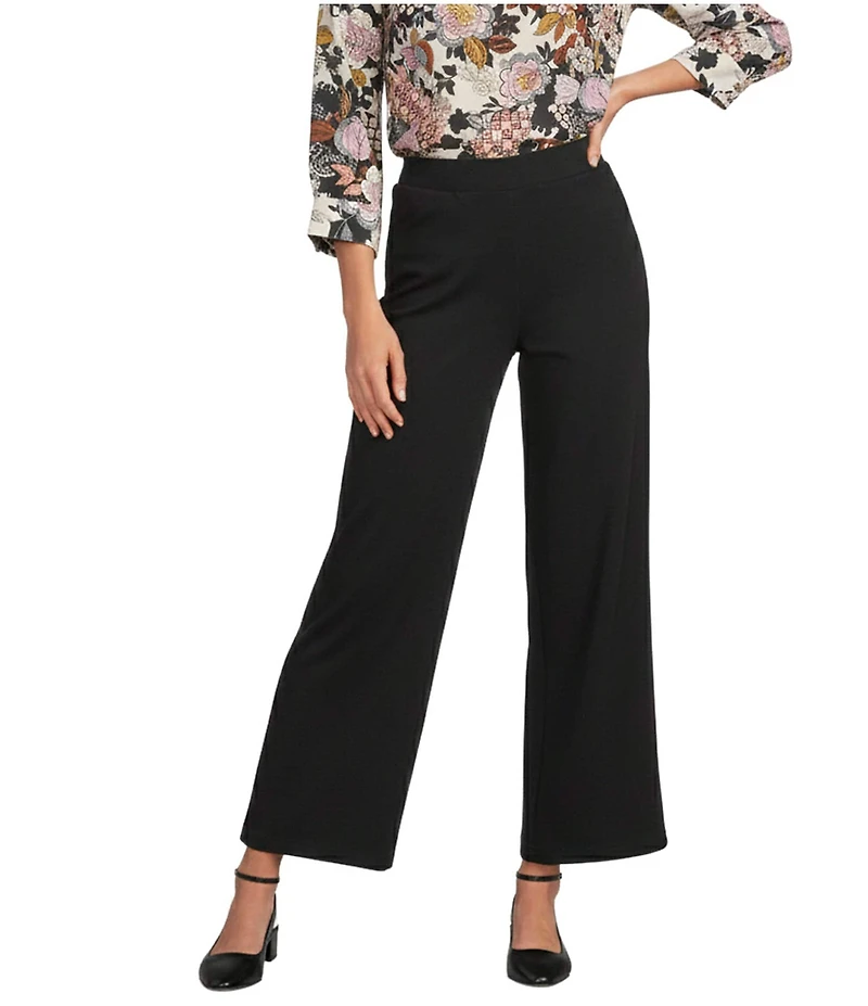 Intro Double Knit Traveler Pull-On Wide Leg Pants