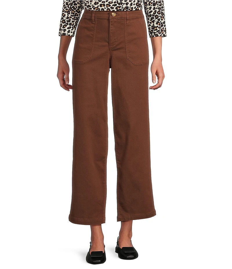 Intro Kendall Solid Relaxed Cropped Pants