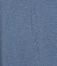 Intro Knit Jersey Scoop Neck 3/4 Sleeve A-Line Tee Shirt