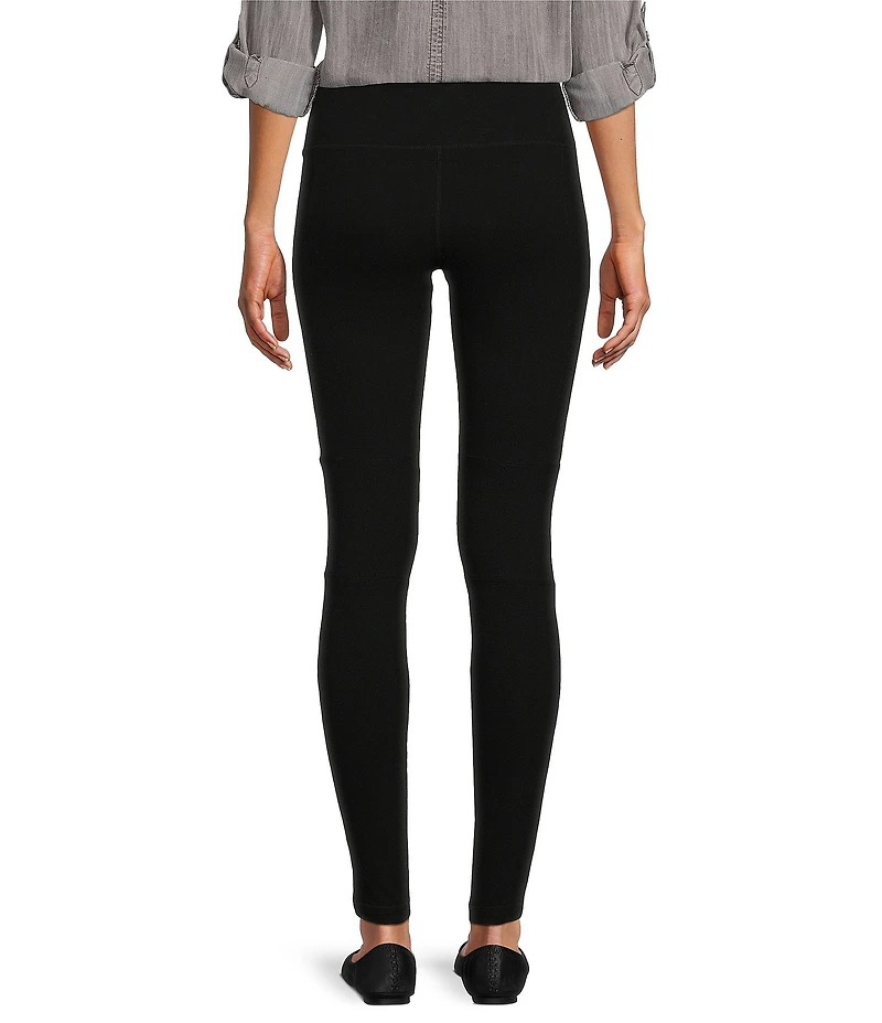 Intro Knit Straight Leg Pull-On Tummy Control Cargo Leggings