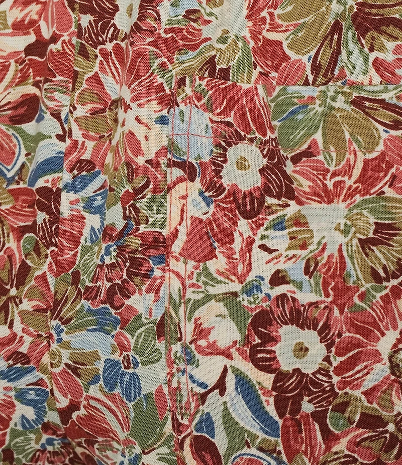Intro Linen-Blend Abstract Floral Print Pull-On Capri Pants
