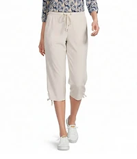Intro Makayla Active Ease Pull-On Straight Leg Capri Pants