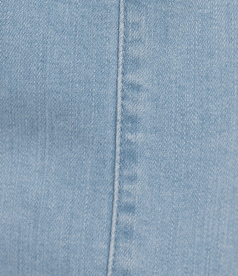 Intro Nia Denim Button Hem Pull-On Skort