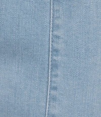 Intro Nia Denim Button Hem Pull-On Skort