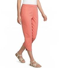 Intro Nia Freedom Denim Pull-On Capri Pants