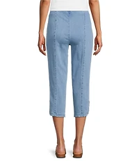 Intro Nia Freedom Denim Pull-On Capri Pants