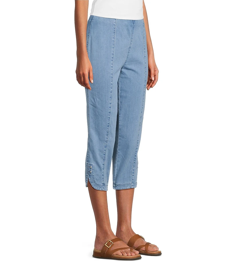 Intro Nia Freedom Denim Pull-On Capri Pants
