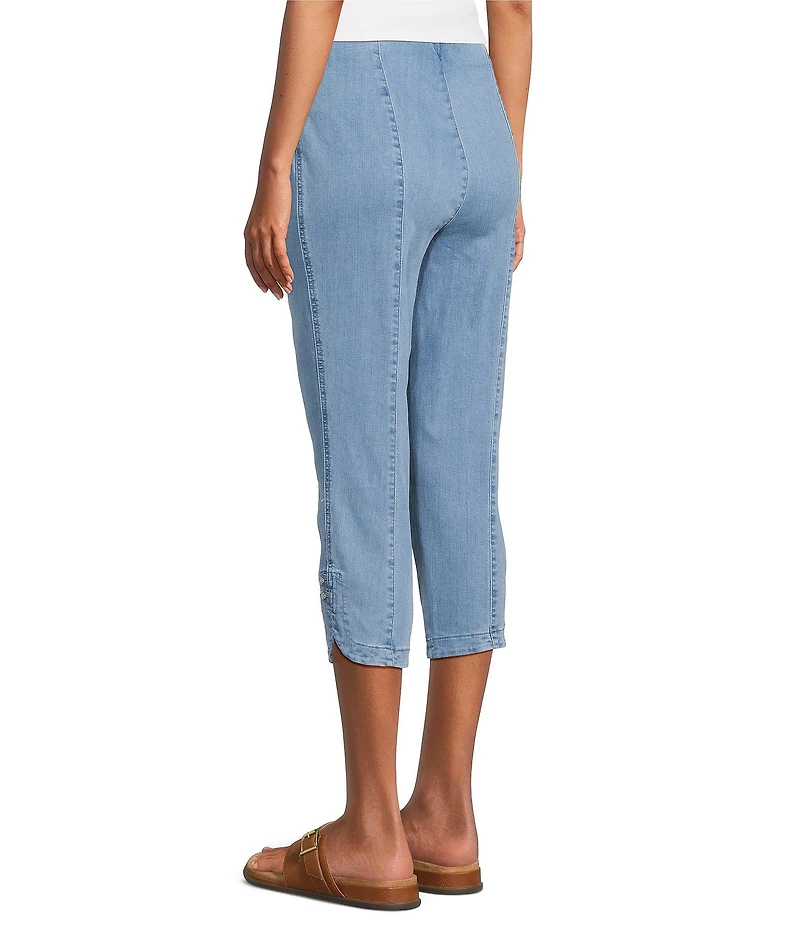 Intro Nia Freedom Denim Pull-On Capri Pants