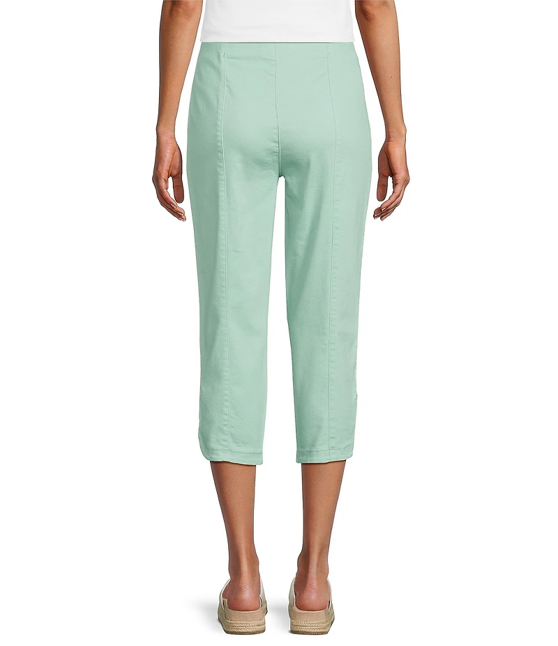 Intro Nia Freedom Denim Pull-On Capri Pants