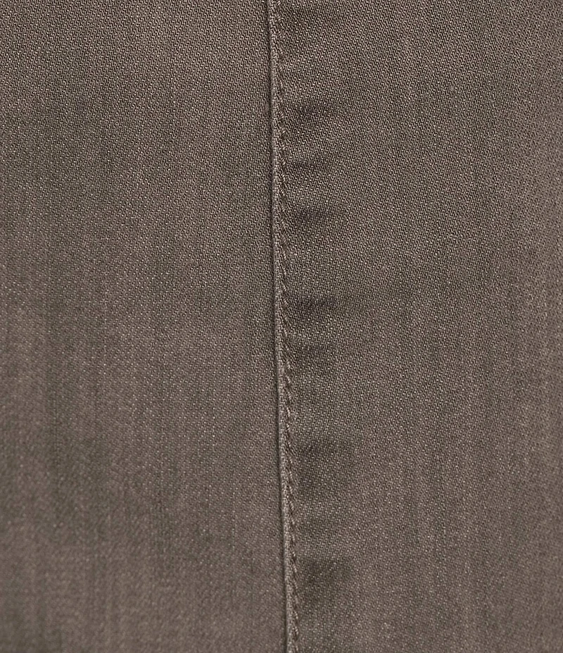 Intro Nia Hollywood Waist Seam Detail High Rise Straight Leg Pull-On Denim Pants