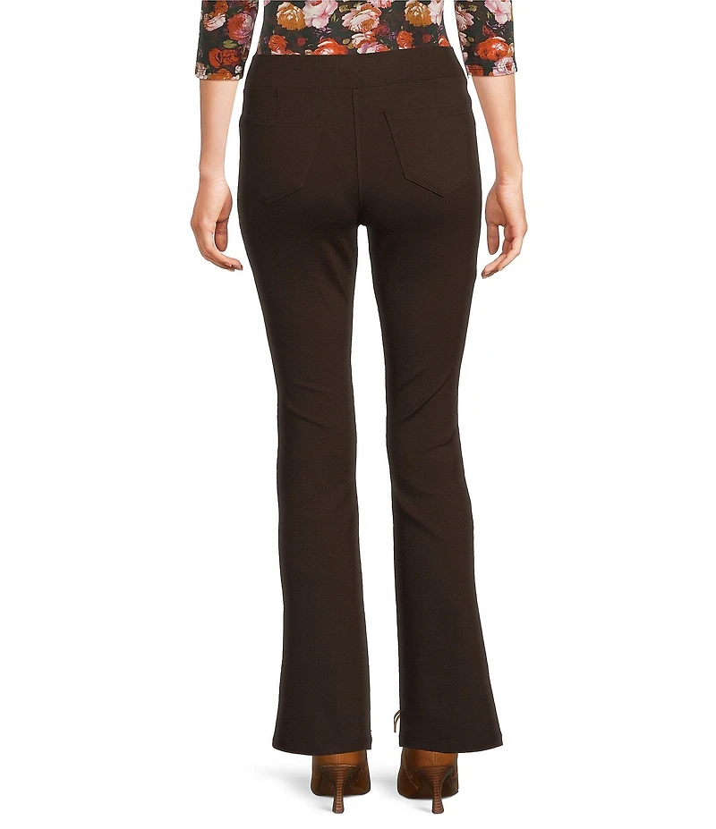 Intro Petite Size Bella Double Knit Boot Leg Pull-On Pants