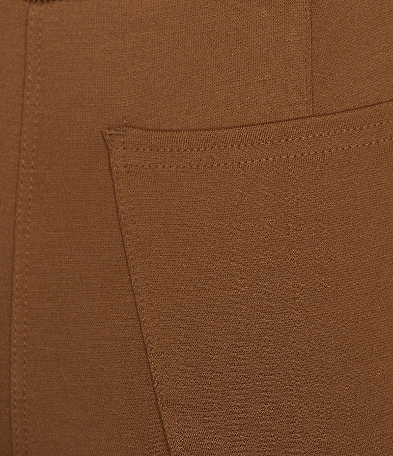 Intro Petite Size Bella Double Knit Boot Leg Pull-On Pants