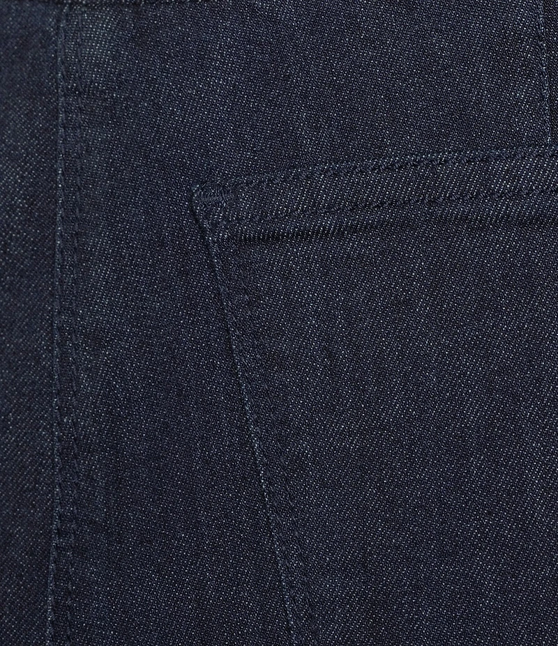 Intro Petite Size Bella Straight Leg Pull-On Denim Pant