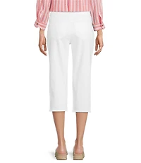 Intro Petite Size Dahlia Freedom Denim Pull-On Capri Pants