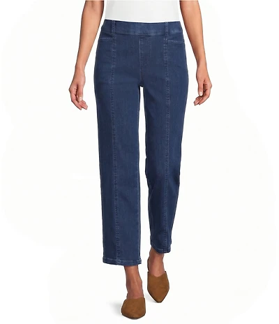 Intro Petite Size Dallas Straight Leg Pull-On Pants