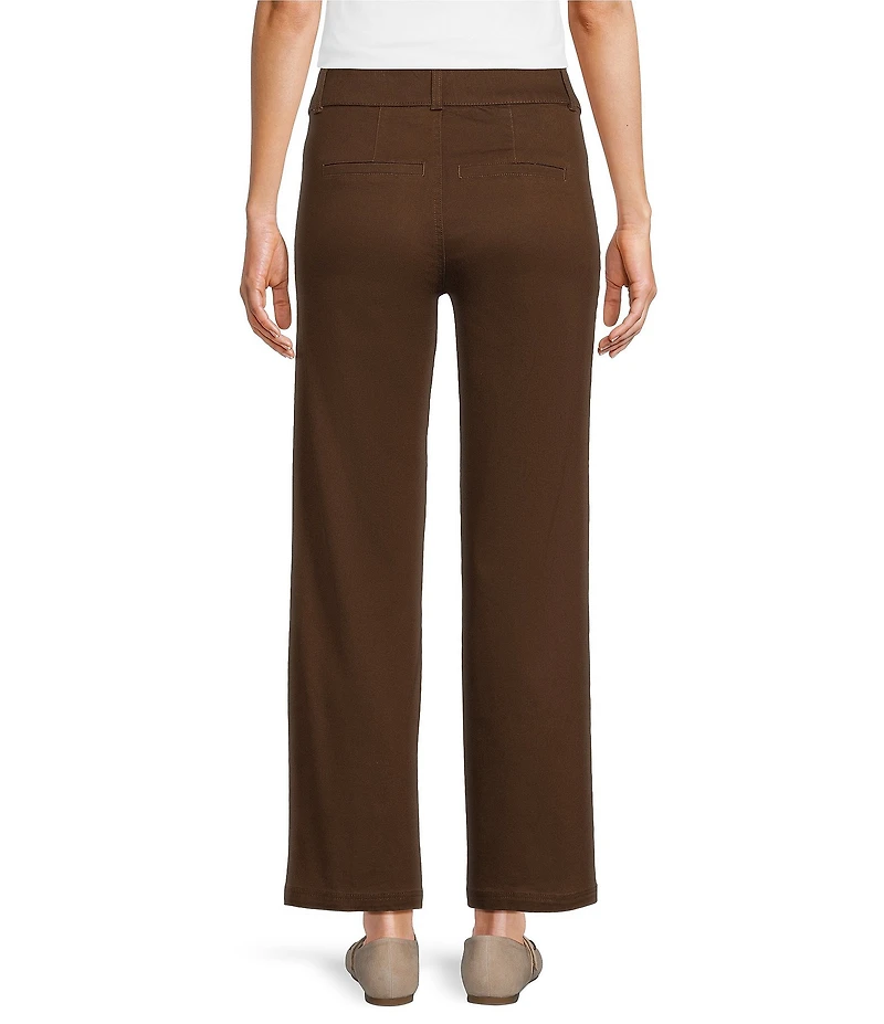 Intro Petite Size Dallas Straight Leg Pull-On Pants