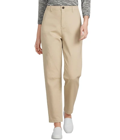 Intro Petite Size Sidney Crop Barrel Leg Pants