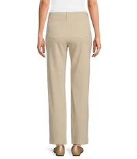 Intro Petite Size Stella Breezy Knit Slimming Comfort Waist Pull-On Ankle Pants