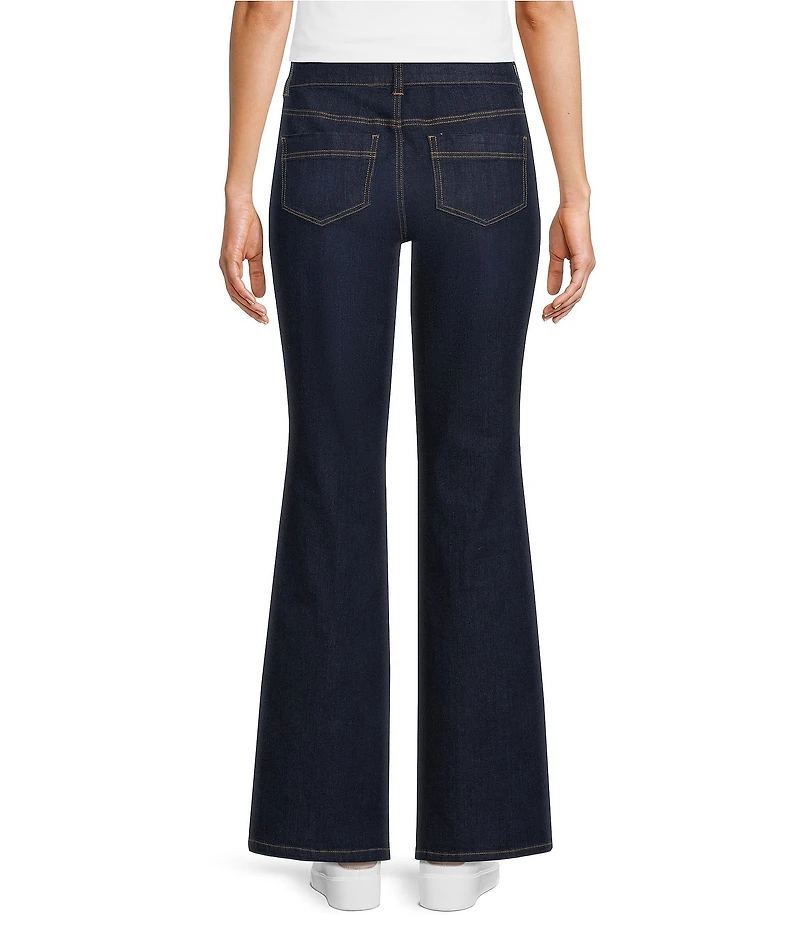 Intro Petite Size Stevie Flare Pull-On Full Length Pants