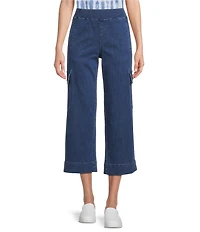 Intro Pheobe Freedom Denim Pull-On Capri Cargo Pants