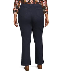 Intro Plus Size Bella Freedom Denim Pull-On Baby Boot Leg Pants